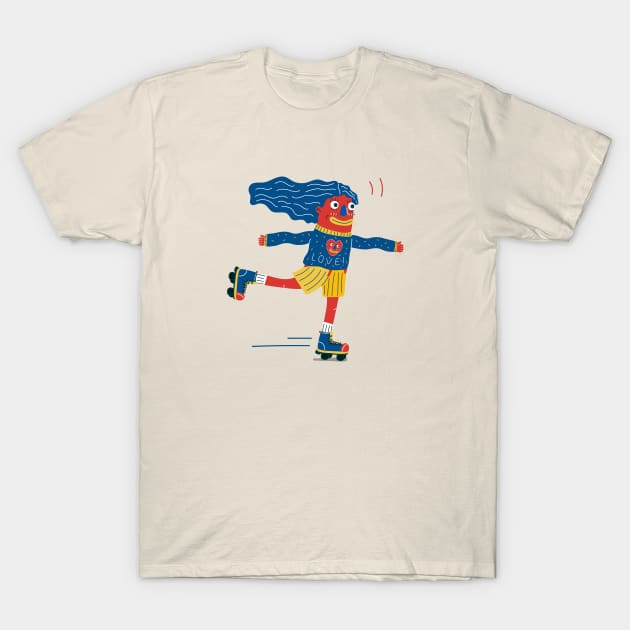 Skate Your Way Into My Heart T-Shirt by StayMadMaddie